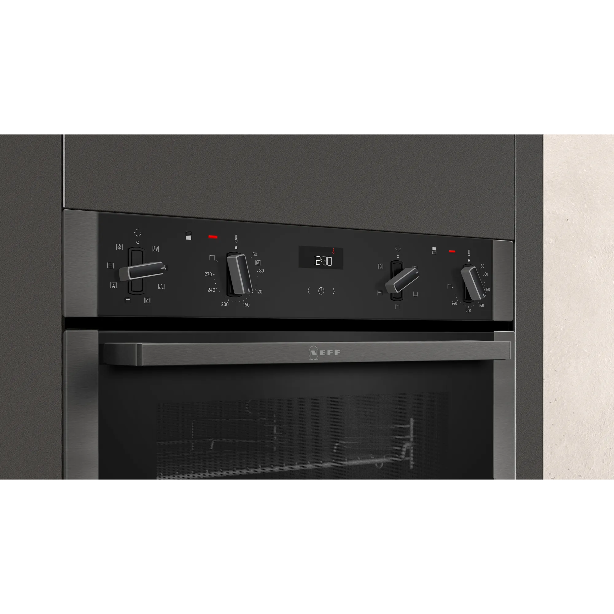 Neff gas double online oven