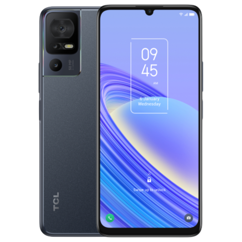 TCL 40 SE 4G 6.75" 128GB Smartphone - Dark Grey | T610K-2AAZGB12 from TCL - DID Electrical