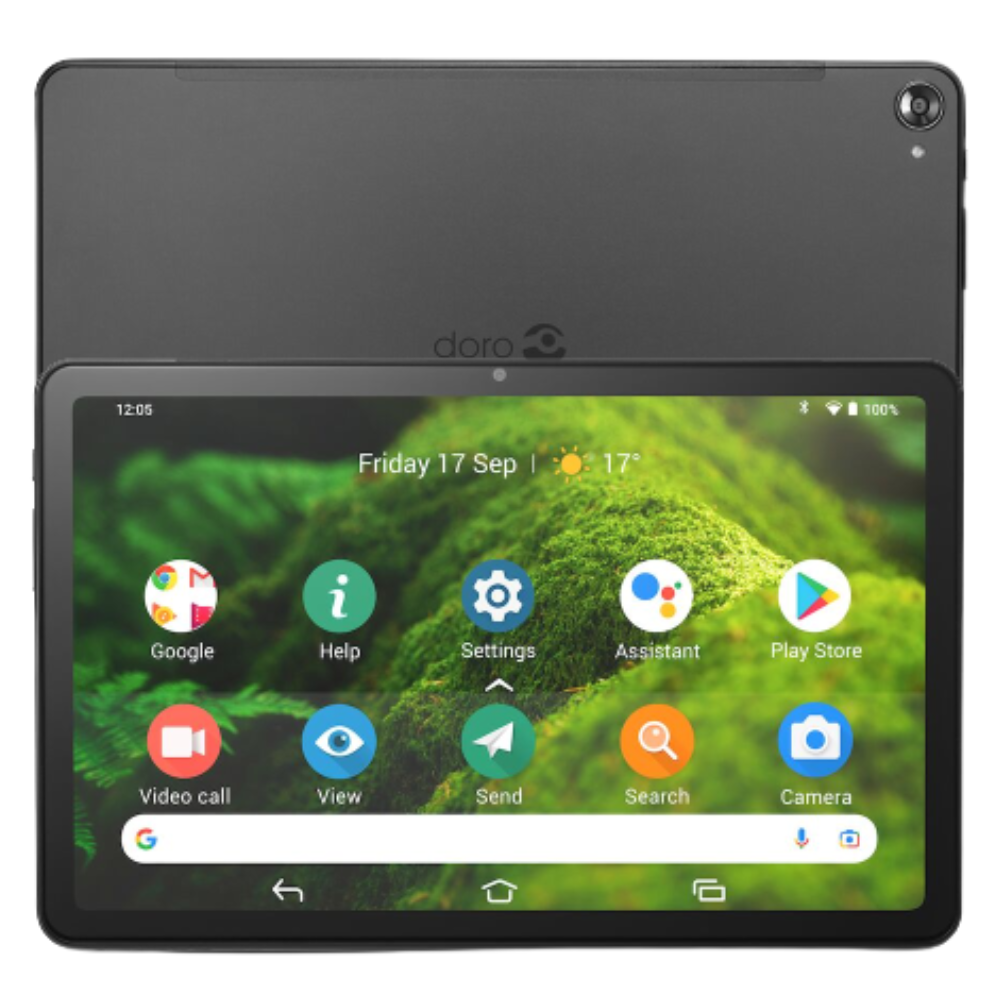 Doro 10.4" IPS 4GB/32GB Wi-Fi Tablet - Graphite | 8344 from Doro - DID Electrical