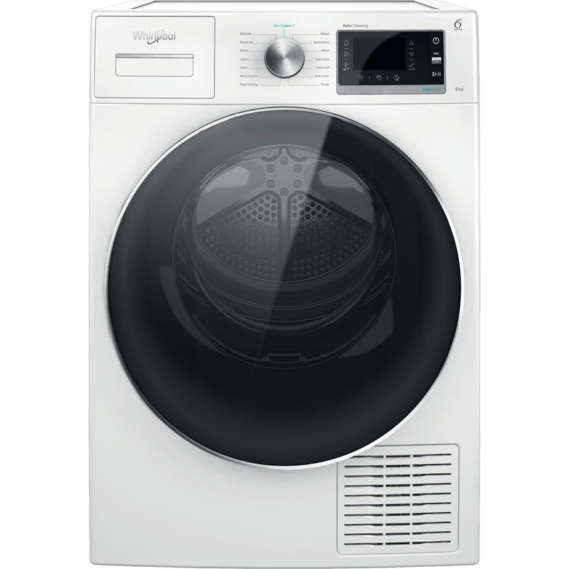 Whirlpool 9KG Freestanding Condenser Heat Pump Tumble Dryer - White | W6D94WRUK (7578866974908)