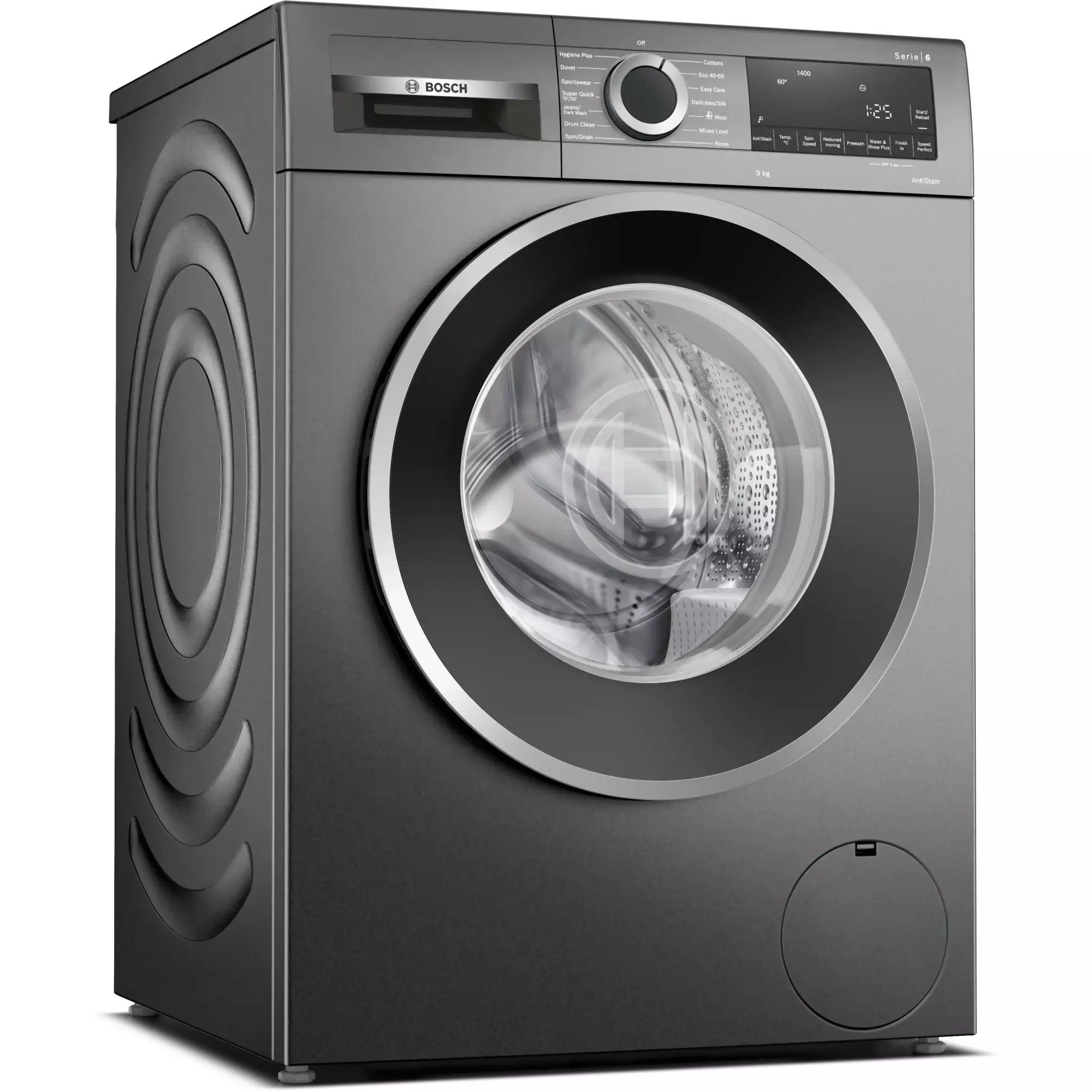 Bosch Series 6 9KG 1400RPM Freestanding Washing Machine - Cast Iron Grey | WGG2449RG from Bosch - DID Electrical