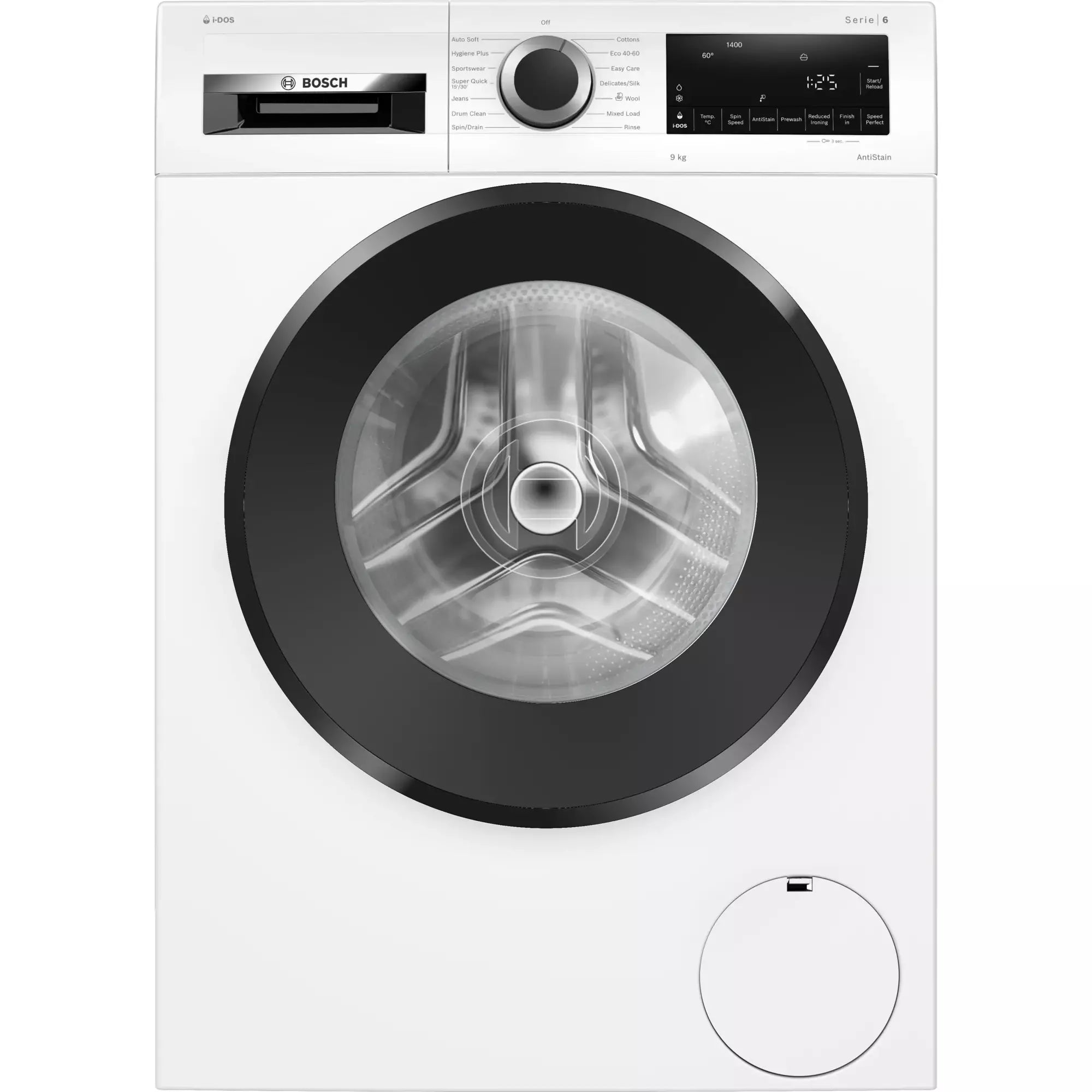 Bosch Series 6 9KG 1400RPM Freestanding Washing Machine - White | WGG244A9GB (7673032999100)