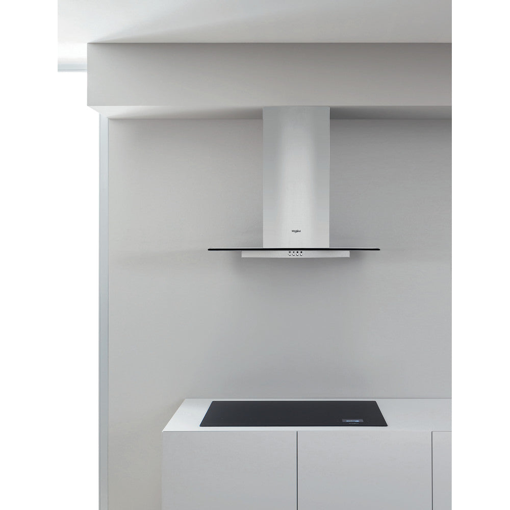 Whirlpool 60CM Chimney Cooker Hood - Inox | WHFG64FLMX from Whirlpool - DID Electrical