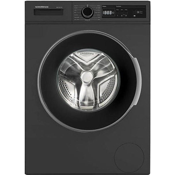 NordMende 8KG 1400RPM Freestanding Washing Machine - Dark Inox | WMT1481DIX from NordMende - DID Electrical