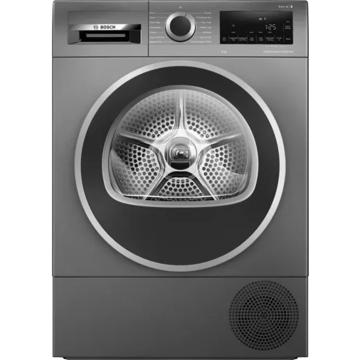 Bosch Series 6 9KG Freestanding Heat Pump Tumble Dryer - Cast Iron Grey | WQG245R9GB (7676731654332)