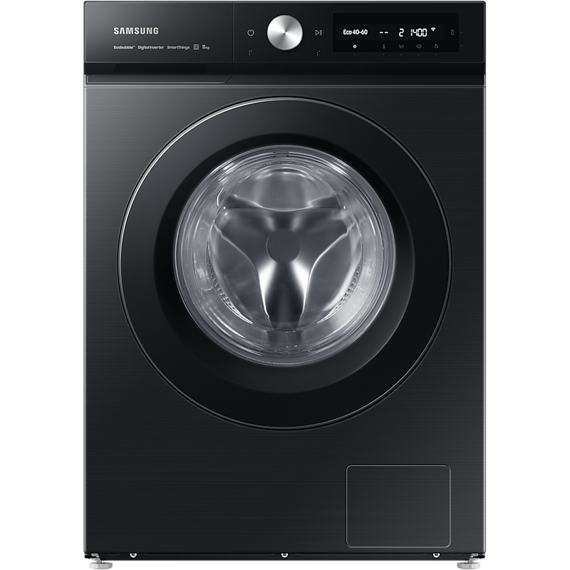 Samsung Series 6+ Bespoke AI 11KG Freestanding Washing Machine with Ecobubble & AutoDose - Black | WW11BB534DABS1 (7649025392828)