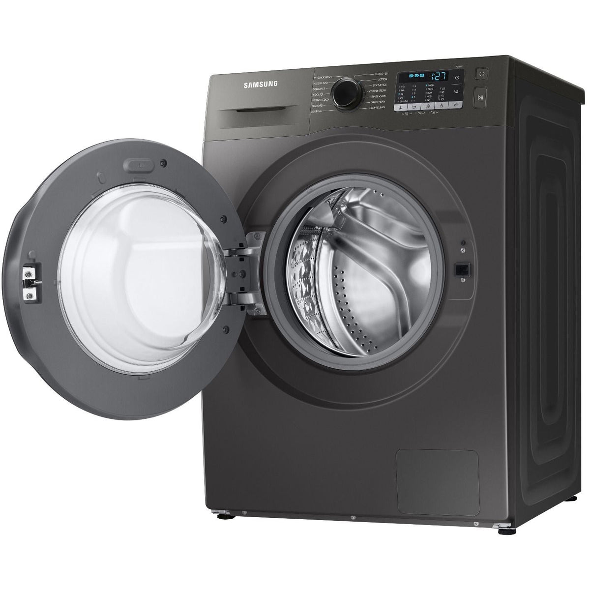 Samsung  9kg 1400 Spin Series 5 ecobubble™ Freestanding Washing Machine - Inox | WW90TA046AN from Samsung - DID Electrical