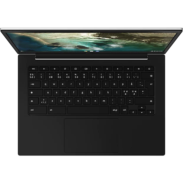 Samsung Galaxy Chromebook 14&quot; Intel Celeron N4500 4GB/32GB Laptop - Silver | XE340XDA-KA1UK (7551004672188)
