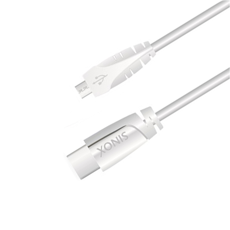 Sinox iMedia 1M Micro USB 2.0 Type C Sync &amp; Charge Cable - White | XI4961 (7666846367932)