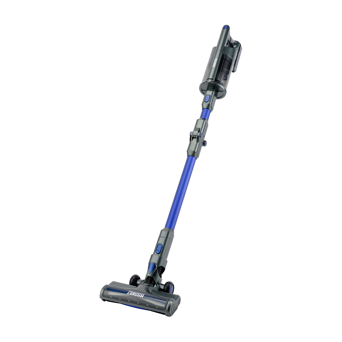 Zanussi 0.5L 3 in 1 Cordless Rechargeable Stick Vacuum Cleaner - Grey &amp; Blue (7608247025852)