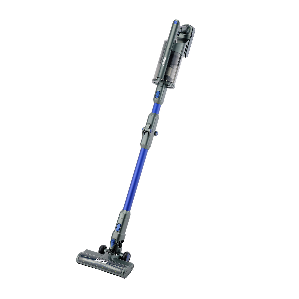 Zanussi 0.5L 3 in 1 Cordless Rechargeable Stick Vacuum Cleaner - Grey &amp; Blue (7608247025852)