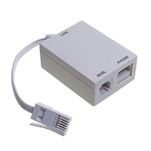 Fleming ADSL Broadband Splitter - White | 343043 (7498106175676)