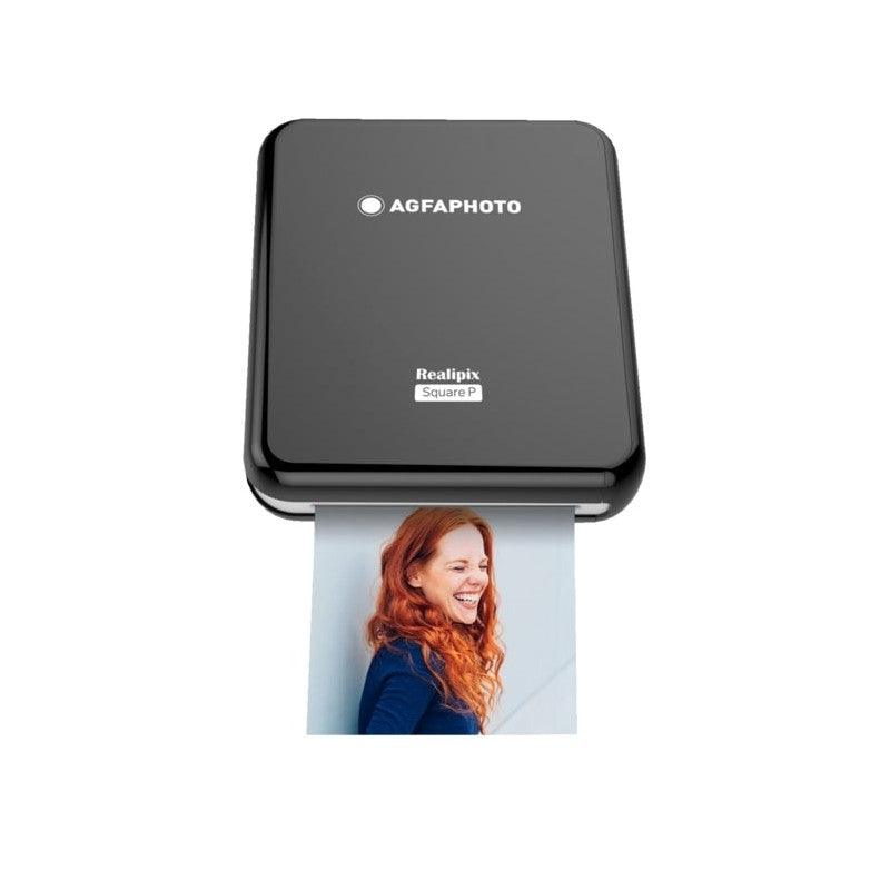 Agfa Realipix Square P Portable Photo Printer - Black | ASQP33BK (7530225238204)