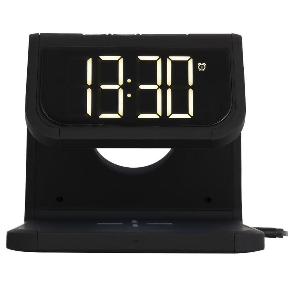Akai 10W Wireless Charging Alarm - Black | A58125 (7242649501884)