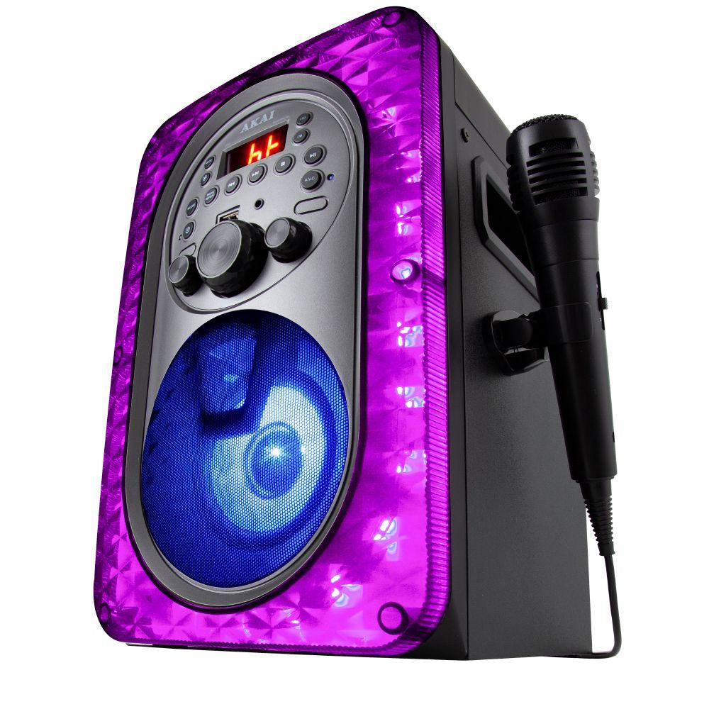 Akai Non TV Karaoke Machine - Black | A58103 from DID Electrical - guaranteed Irish, guaranteed quality service. (6977542750396)