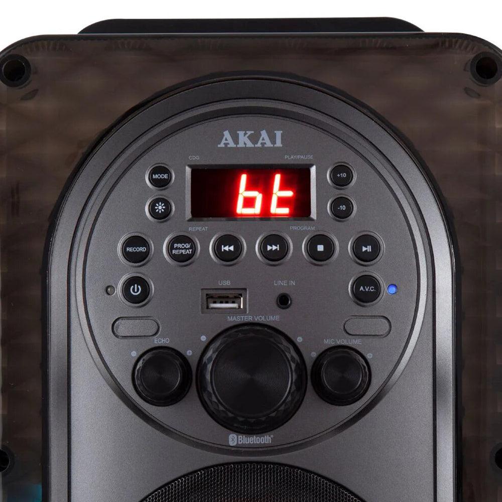 Akai Non TV Karaoke Machine - Black | A58103 from DID Electrical - guaranteed Irish, guaranteed quality service. (6977542750396)