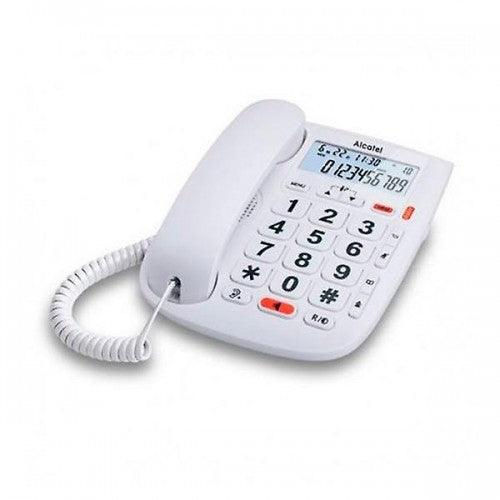 Alcatel TMax 20 Corded Phone with Caller ID - White | TW20 (7513038422204)