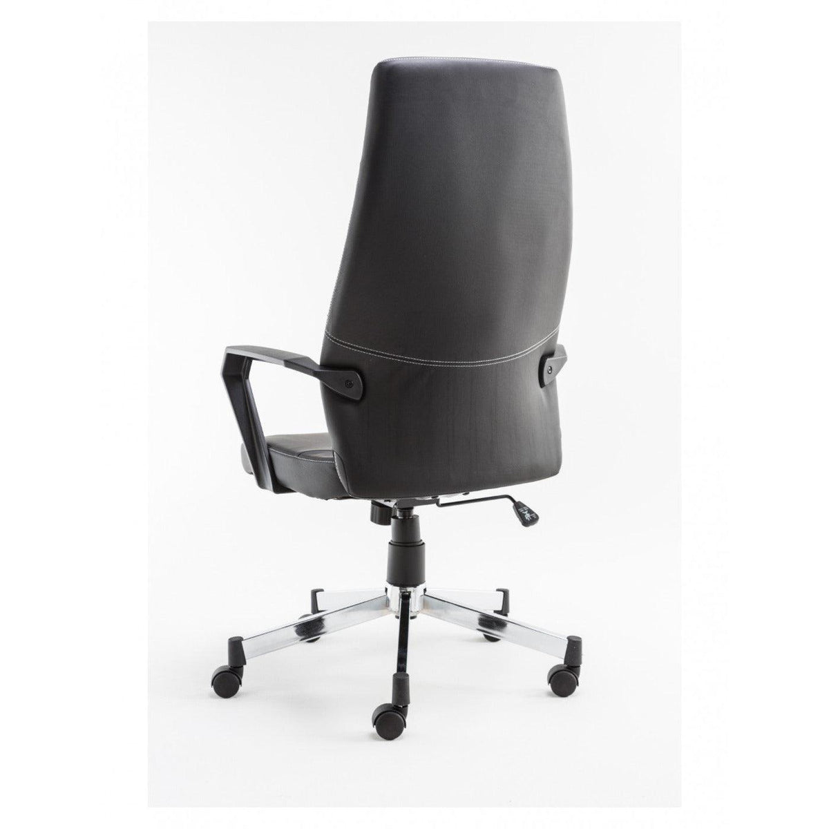 Alphason Brooklyn High Back Faux Leather Office Chair - Black | AOC3122HB-BLK from DID Electrical - guaranteed Irish, guaranteed quality service. (6890912940220)