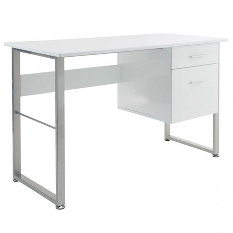 Alphason Cabrini Home Office Desk - White | AW22226-WH