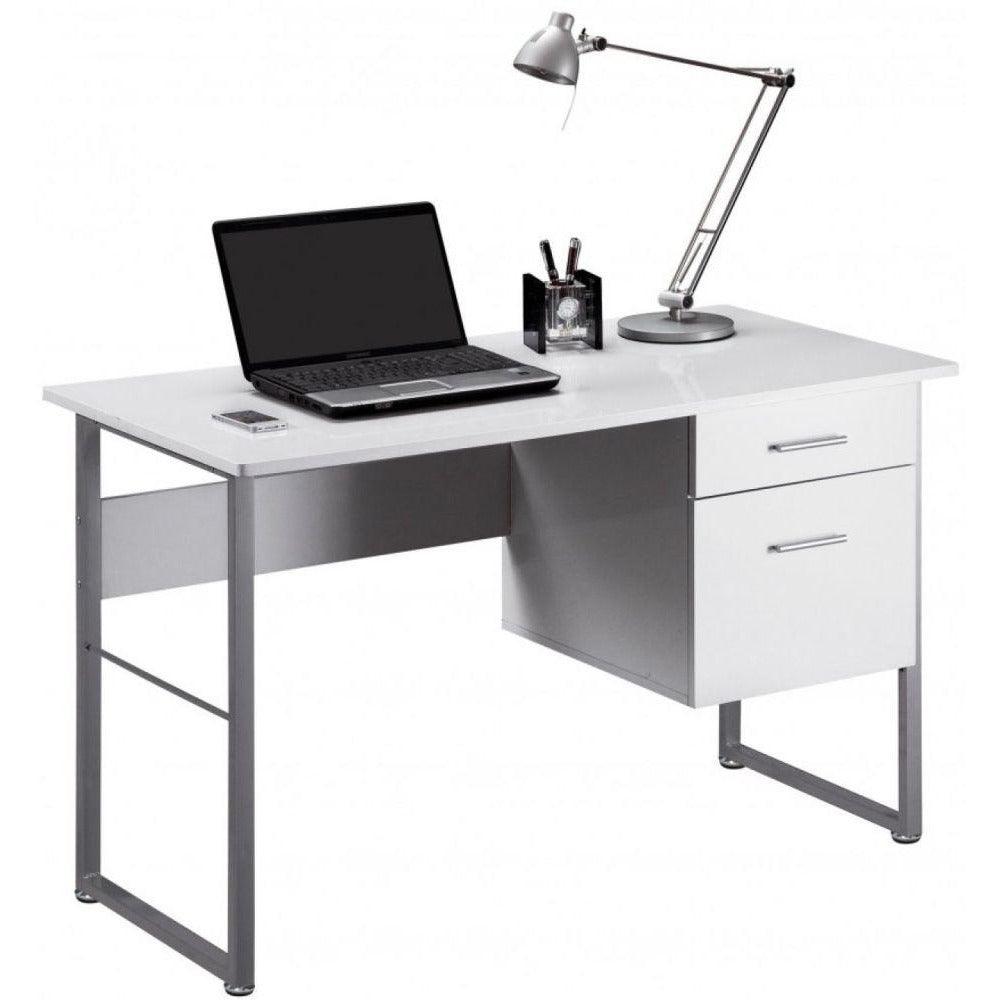 Alphason Cabrini Home Office Desk - White | AW22226-WH from DID Electrical - guaranteed Irish, guaranteed quality service. (6977468268732)