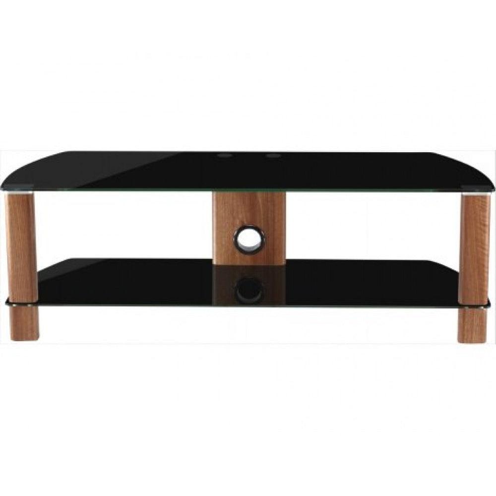 Alphason Century 1200mm TV Stand for Up To 55&quot; Screen TV - Walnut | ADCE1200-BLK1 from DID Electrical - guaranteed Irish, guaranteed quality service. (6977401225404)
