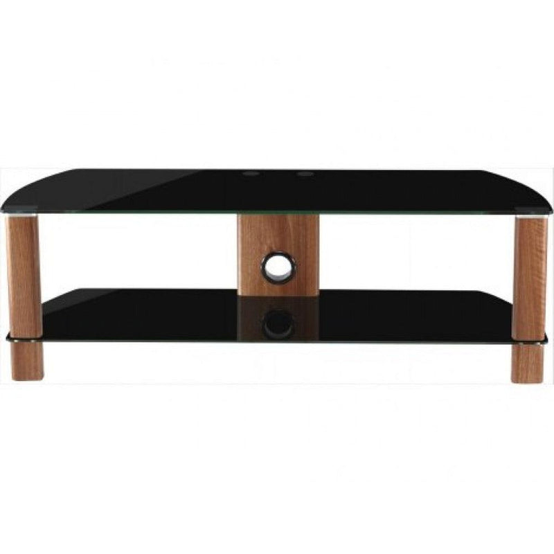 Alphason Century 1200mm TV Stand for Up To 55" Screen TV - Walnut | ADCE1200-BLK1 from DID Electrical - guaranteed Irish, guaranteed quality service. (6977401225404)