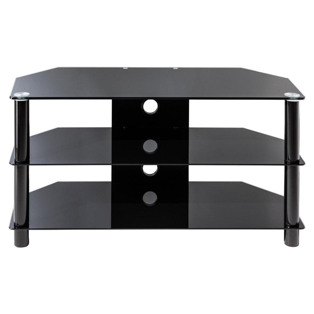 Alphason Essentials TV Stand for 45&quot; TV - Black | ESS1000/3-BLK from DID Electrical - guaranteed Irish, guaranteed quality service. (6977635352764)