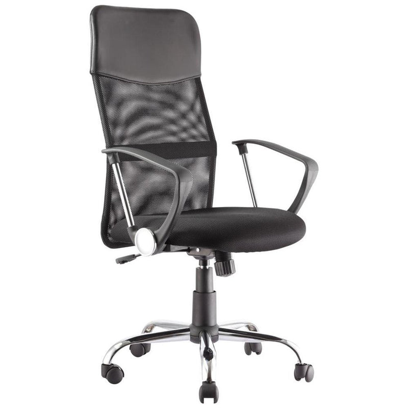 Alphason Orlando Mesh Office Chair - Black | AOC4087BLK from DID Electrical - guaranteed Irish, guaranteed quality service. (6890874994876)
