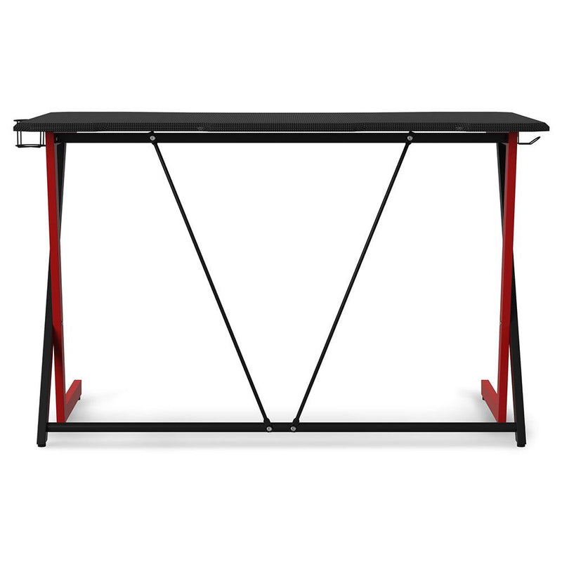 Alphason Phantom Gaming Desk - Black & Red | AW9200 from DID Electrical - guaranteed Irish, guaranteed quality service. (6977587904700)