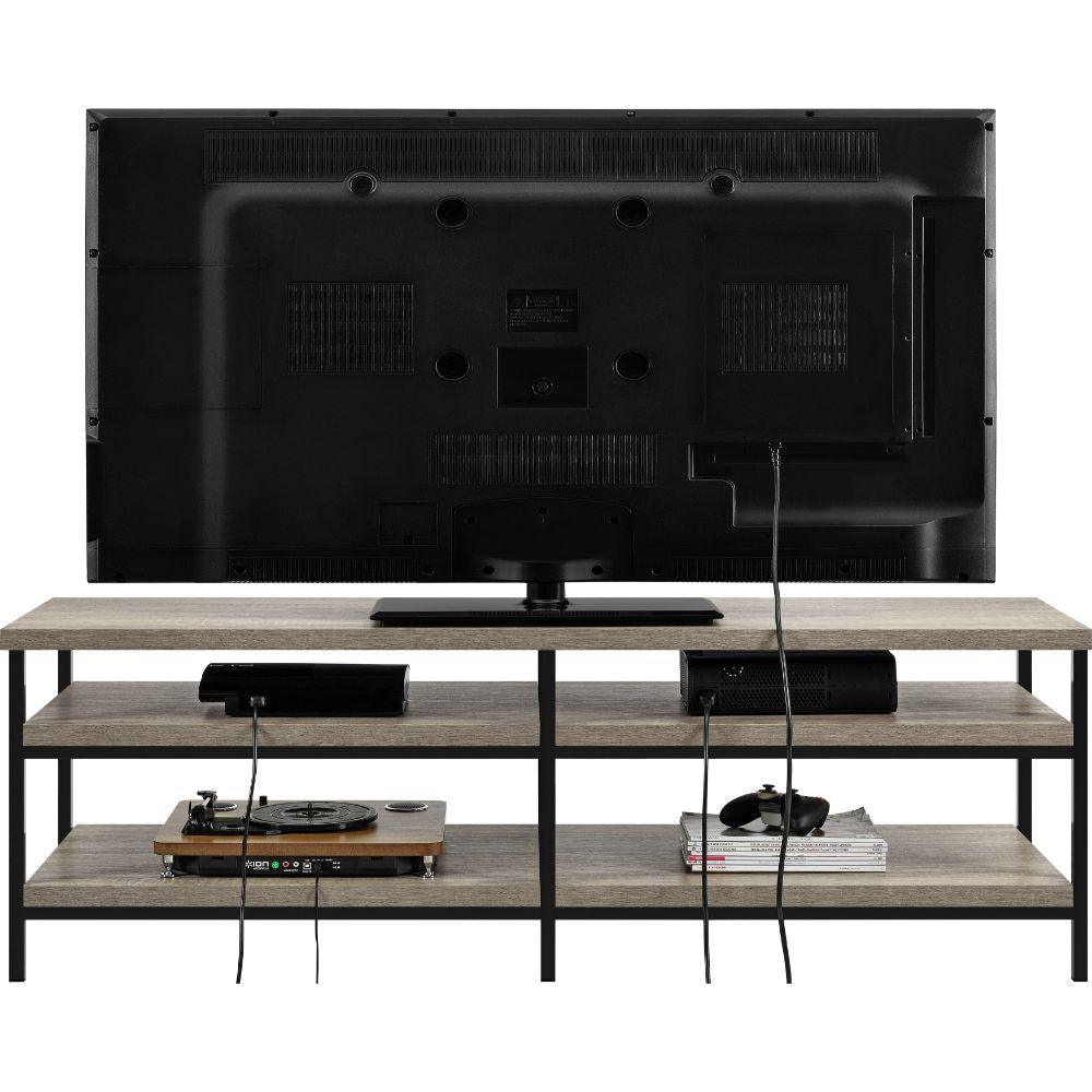 Ameriwood Home Elmwood TV Stand for 60&quot; TV - Grey Oak | 1763096PCOMUK from DID Electrical - guaranteed Irish, guaranteed quality service. (6977637712060)