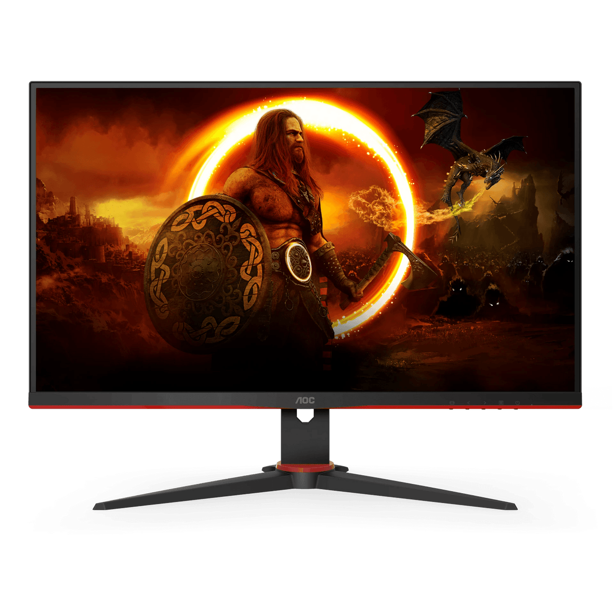 AOC 23.8&quot; FHD WLED Backlight Gaming Monitor - Black | 24G2SAE/BK (7517070721212)