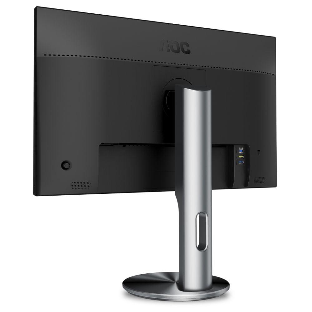 AOC 90 Series 27” 4K UHD LCD Monitor - Grey | U2790PQU from DID Electrical - guaranteed Irish, guaranteed quality service. (6977640497340)