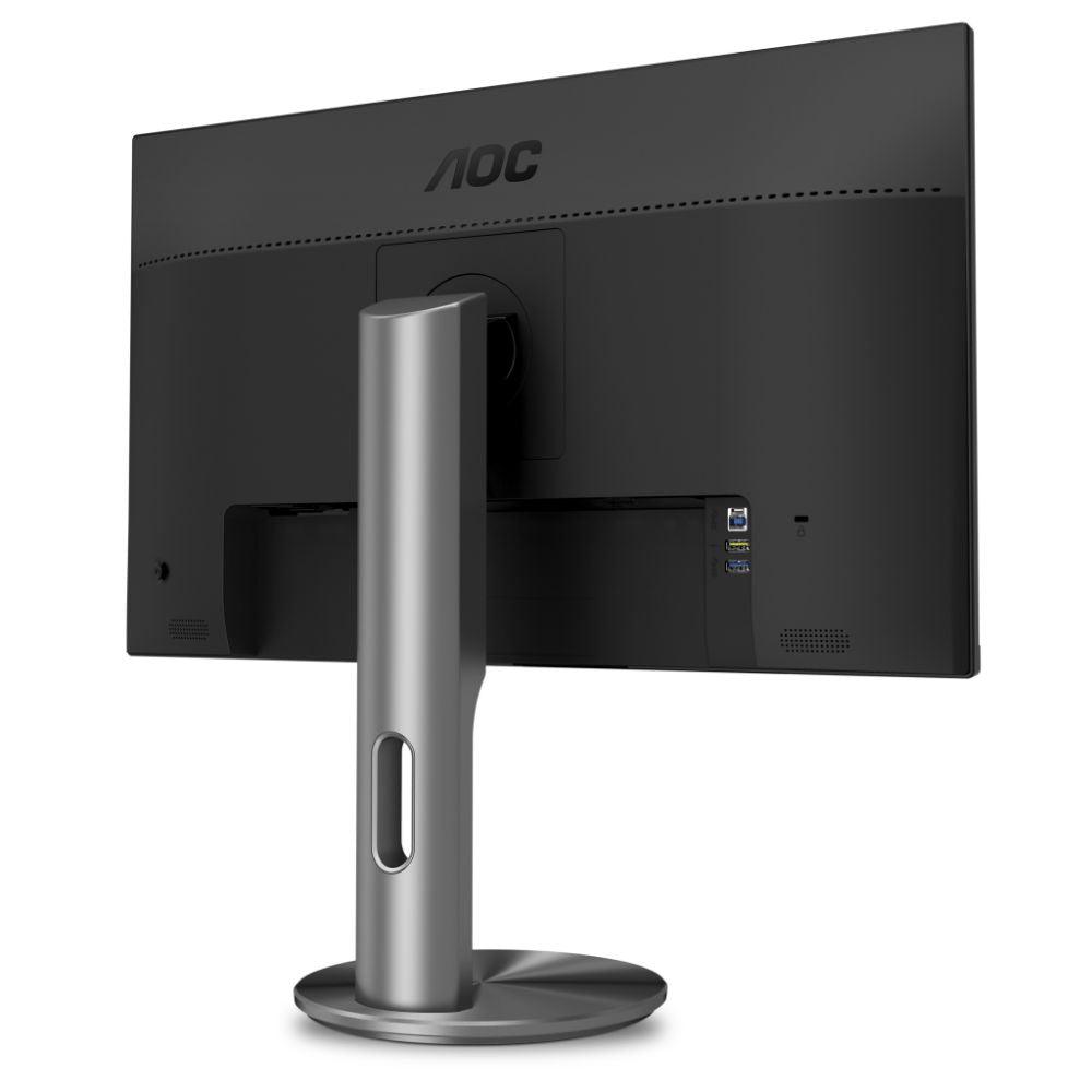 AOC 90 Series 27” 4K UHD LCD Monitor - Grey | U2790PQU from DID Electrical - guaranteed Irish, guaranteed quality service. (6977640497340)