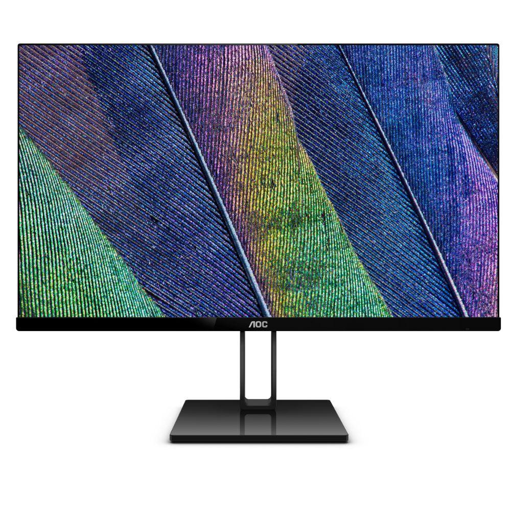 AOC V2 Series 27” Full HD LCD Monitor - Black | 27V2Q from DID Electrical - guaranteed Irish, guaranteed quality service. (6977640857788)