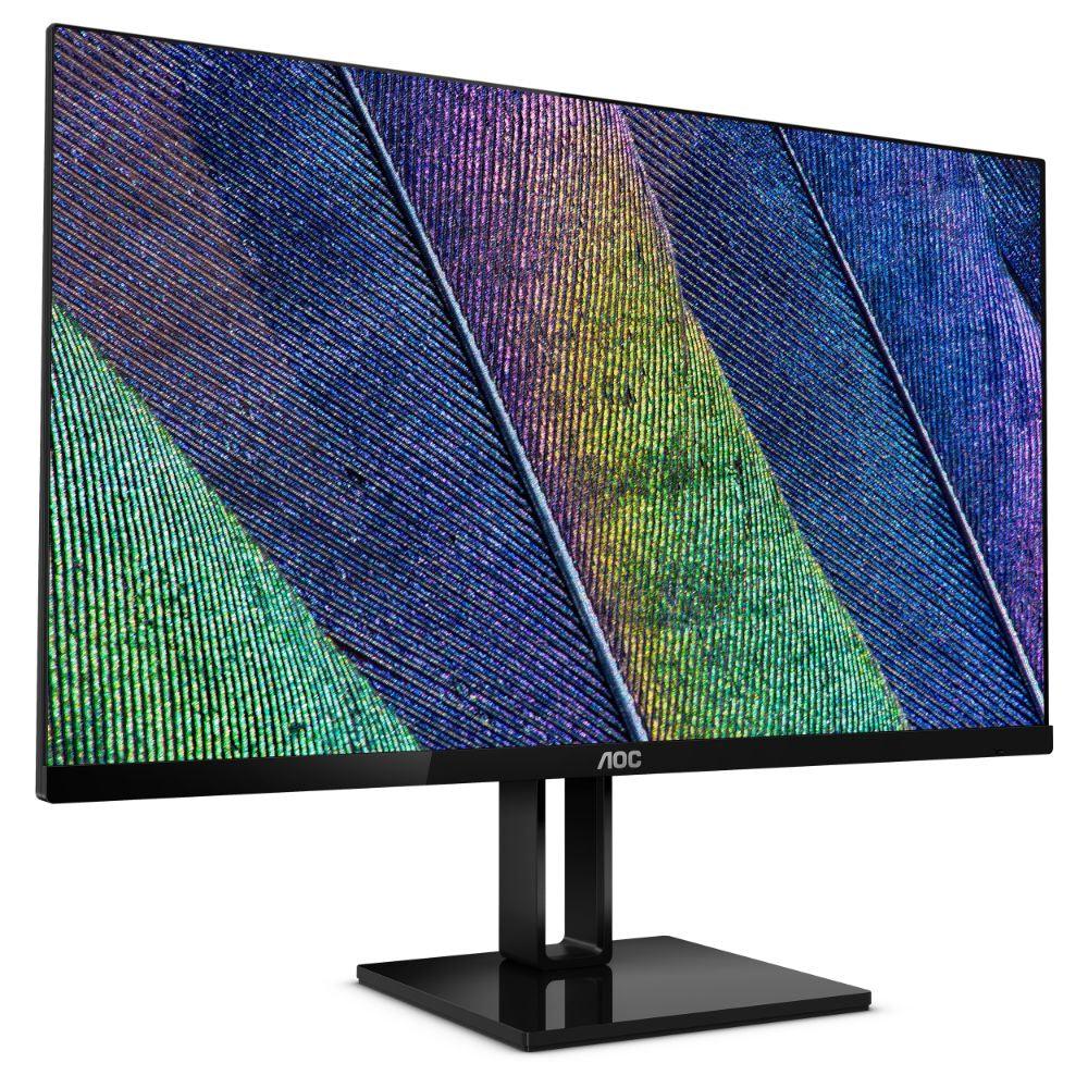 AOC V2 Series 27” Full HD LCD Monitor - Black | 27V2Q from DID Electrical - guaranteed Irish, guaranteed quality service. (6977640857788)