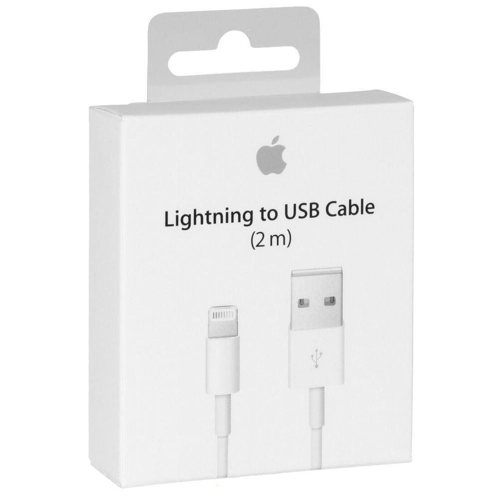 Apple 2.0M Lightning Connector to USB Cable - White | MD819ZM/A from DID Electrical - guaranteed Irish, guaranteed quality service. (6890763845820)
