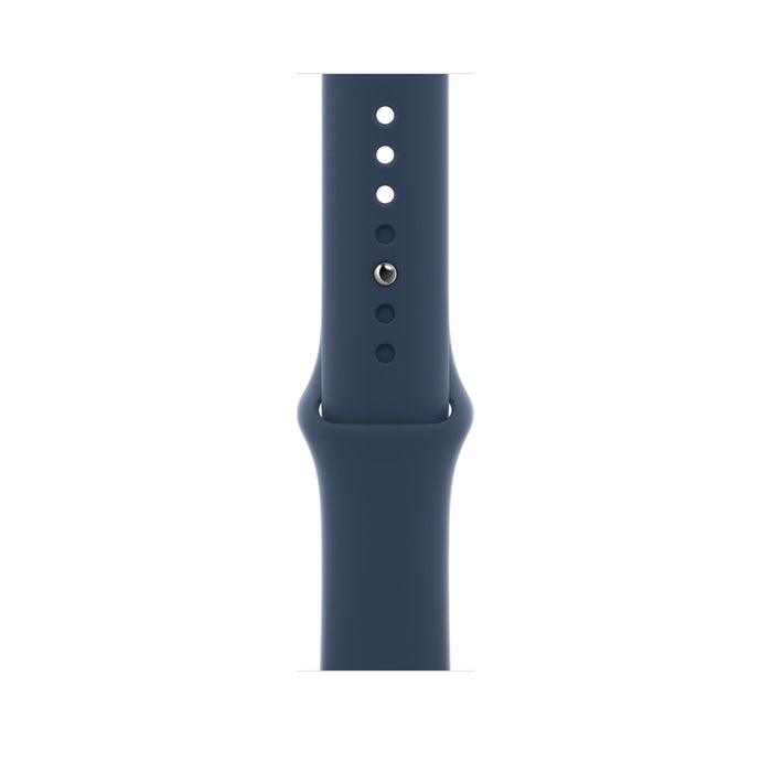 Apple Watch SE 44MM Aluminium Case with Abyss Blue Sport Band - Silver | MKQ43B/A (7314127585468)
