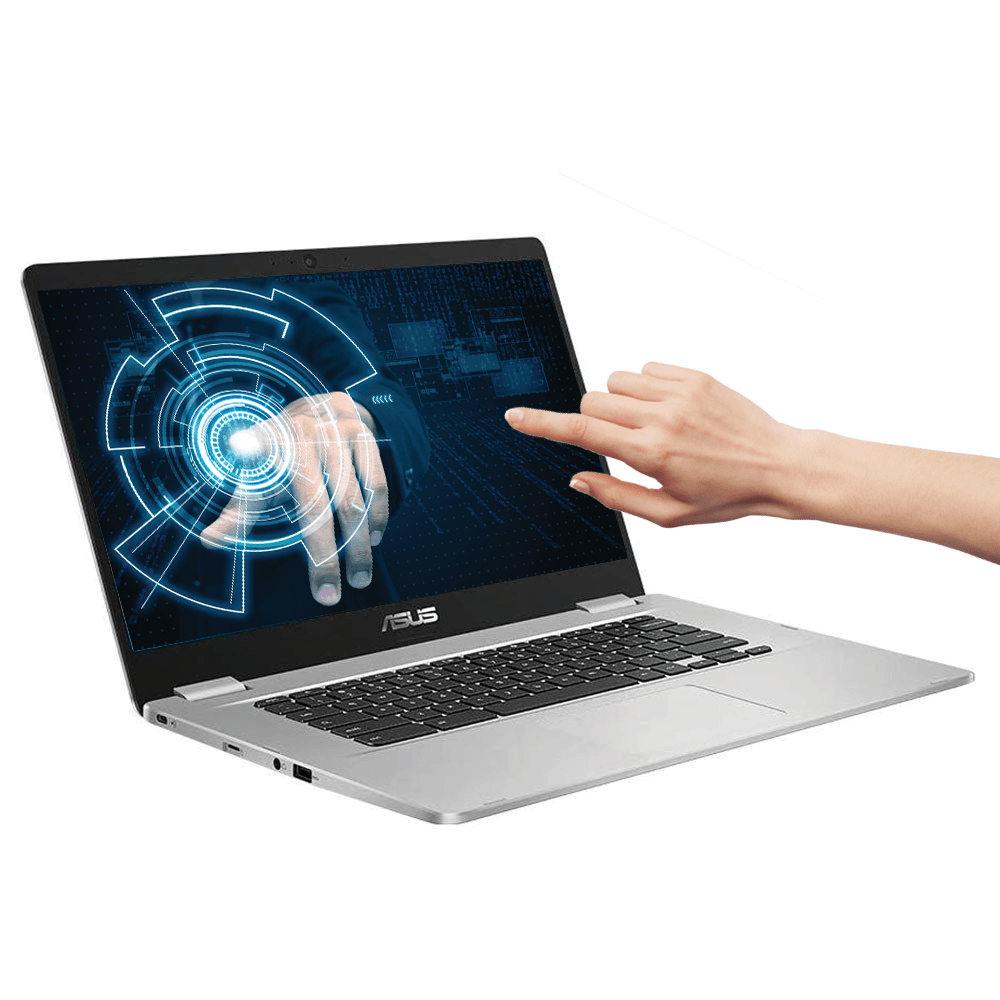 Asus Chromebook 15.6&quot; FHD 4GB/64GB Laptop - Silver | C523NA-A20057 from DID Electrical - guaranteed Irish, guaranteed quality service. (6977625850044)