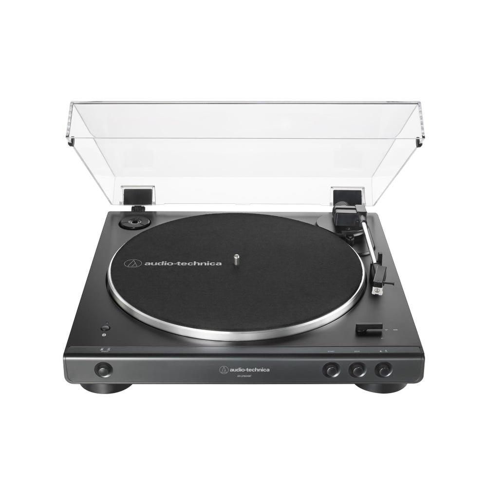 Audio Technica Automatic Wireless Belt-Drive Stereo Turntable Record Player - Black | ATLP60XBKBT from DID Electrical - guaranteed Irish, guaranteed quality service. (6977423048892)