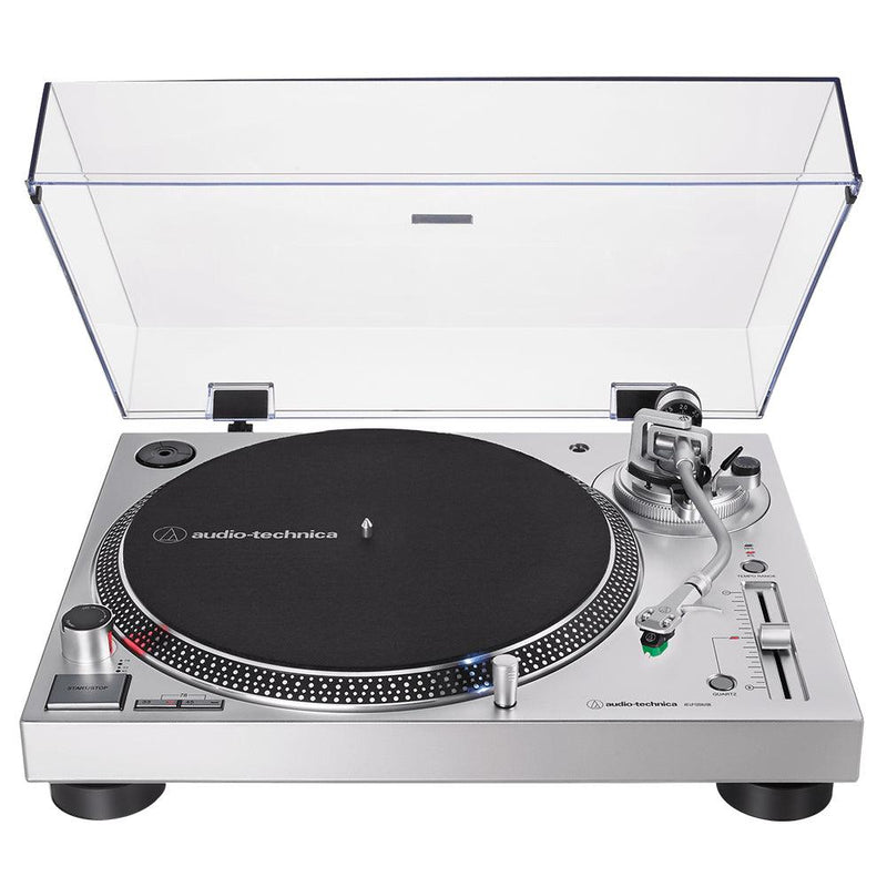 Audio Technica Direct Drive Professional Turntable - Silver | ATLP120XUSBHC from DID Electrical - guaranteed Irish, guaranteed quality service. (6977423245500)