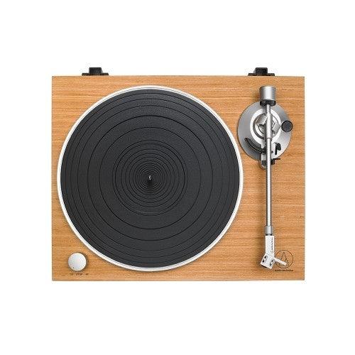 Audio Technica Manual Belt-Drive Wood Base Turntable - Wood | ATLPW30TK from DID Electrical - guaranteed Irish, guaranteed quality service. (6890817618108)