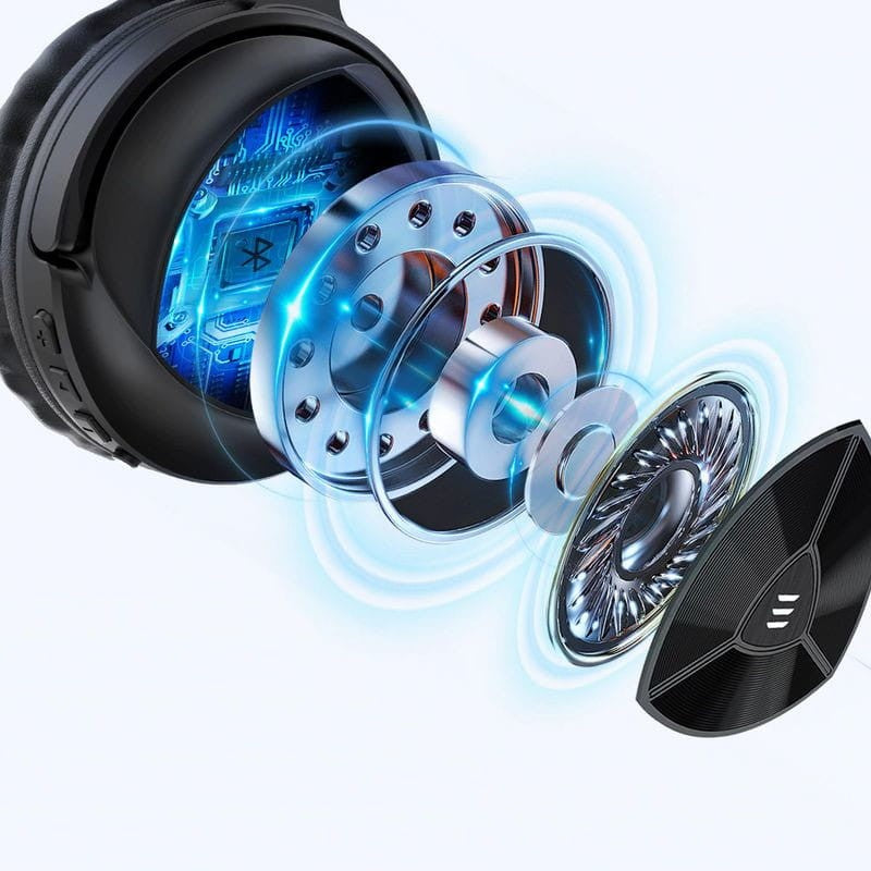 Eksa E1 Over-Ear Wireless Bluetooth Headphone - Black | EKSA-E1 (7531278270652)