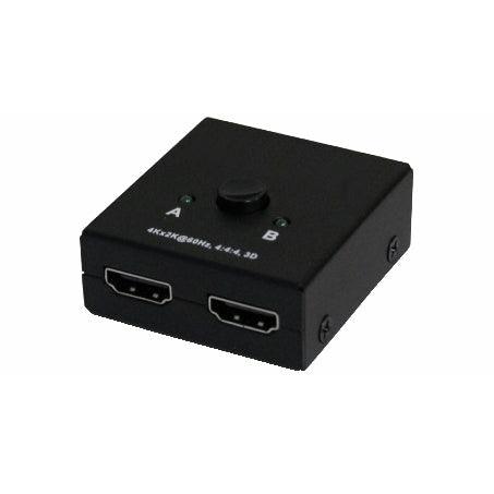 Av:link 4k UHD Bi-directional HDMI Switch / Splitter - Black | 689743 (7451123024060)