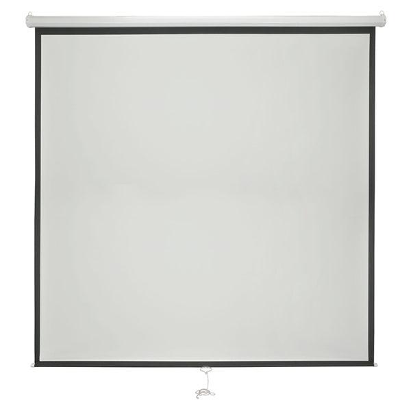 AV:Link 84&quot; 1:1 Manual Projector Screen - Matte White | 952328 from DID Electrical - guaranteed Irish, guaranteed quality service. (6977635811516)