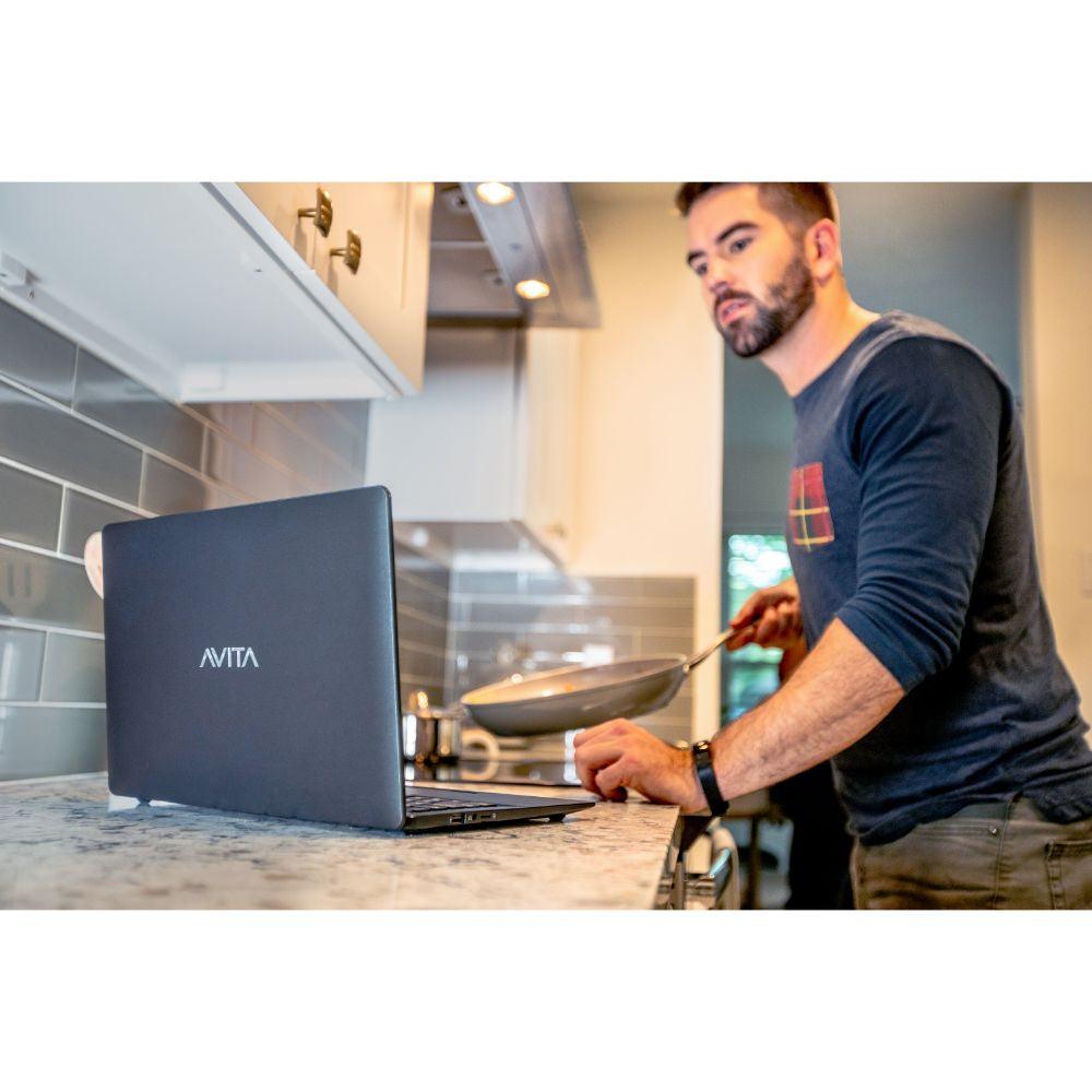 AVITA Pura AMD Ryzen R5 14&quot; 4GB/256GB Laptop - Silver Grey | 14A6UKV441-IG from DID Electrical - guaranteed Irish, guaranteed quality service. (6977517387964)