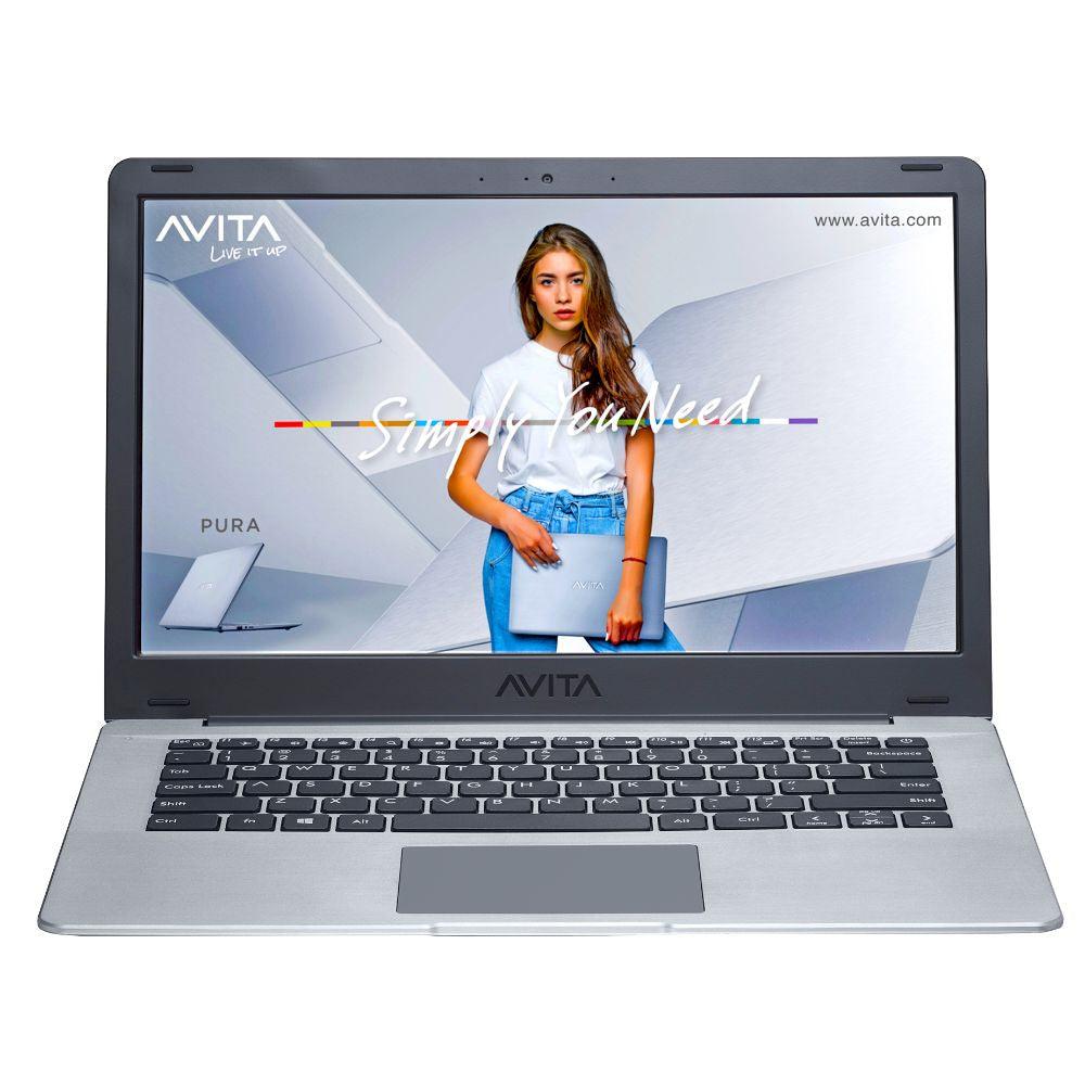 AVITA Pura AMD Ryzen R5 14&quot; 4GB/256GB Laptop - Silver Grey | 14A6UKV441-IG from DID Electrical - guaranteed Irish, guaranteed quality service. (6977517387964)