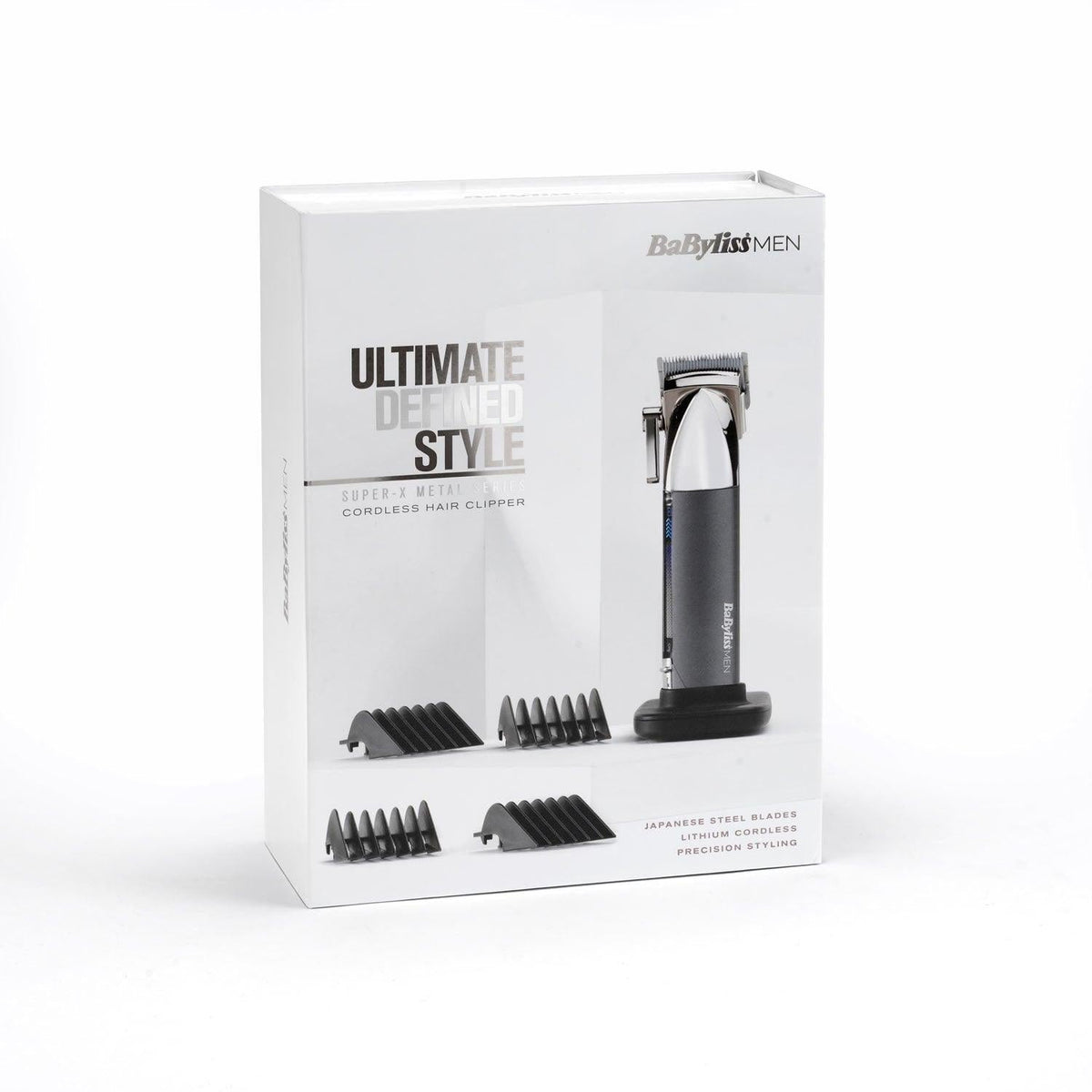 BaByliss Men Super X Metal Series Cordless Hair Clipper | 7700U (7151263449276)