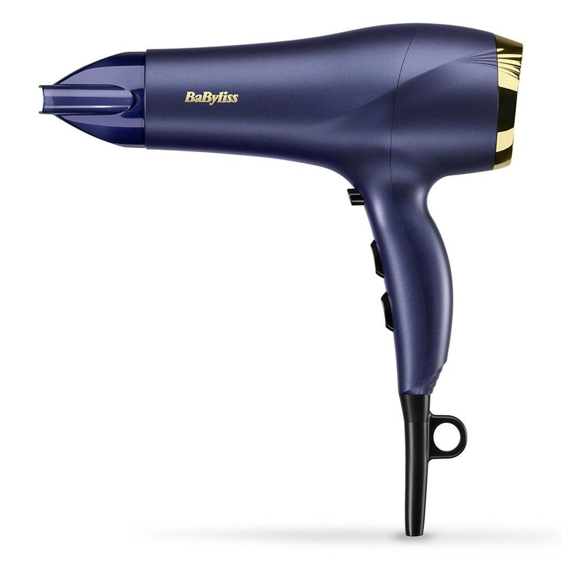 Babyliss Midnight Luxe 2300W Hair Dryer - Blue | 5781U from DID Electrical - guaranteed Irish, guaranteed quality service. (6977530167484)