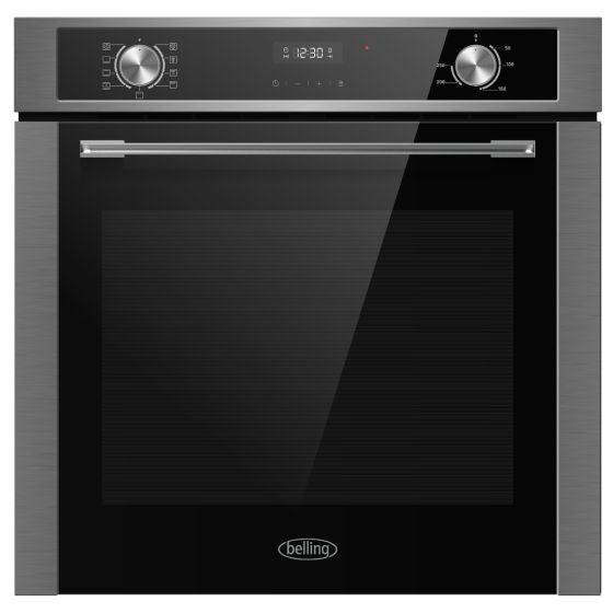 Belling 72L Built-In Multifunction Electric Single Oven - Stainless Steel | BI69MFSTA (7494891438268) ()