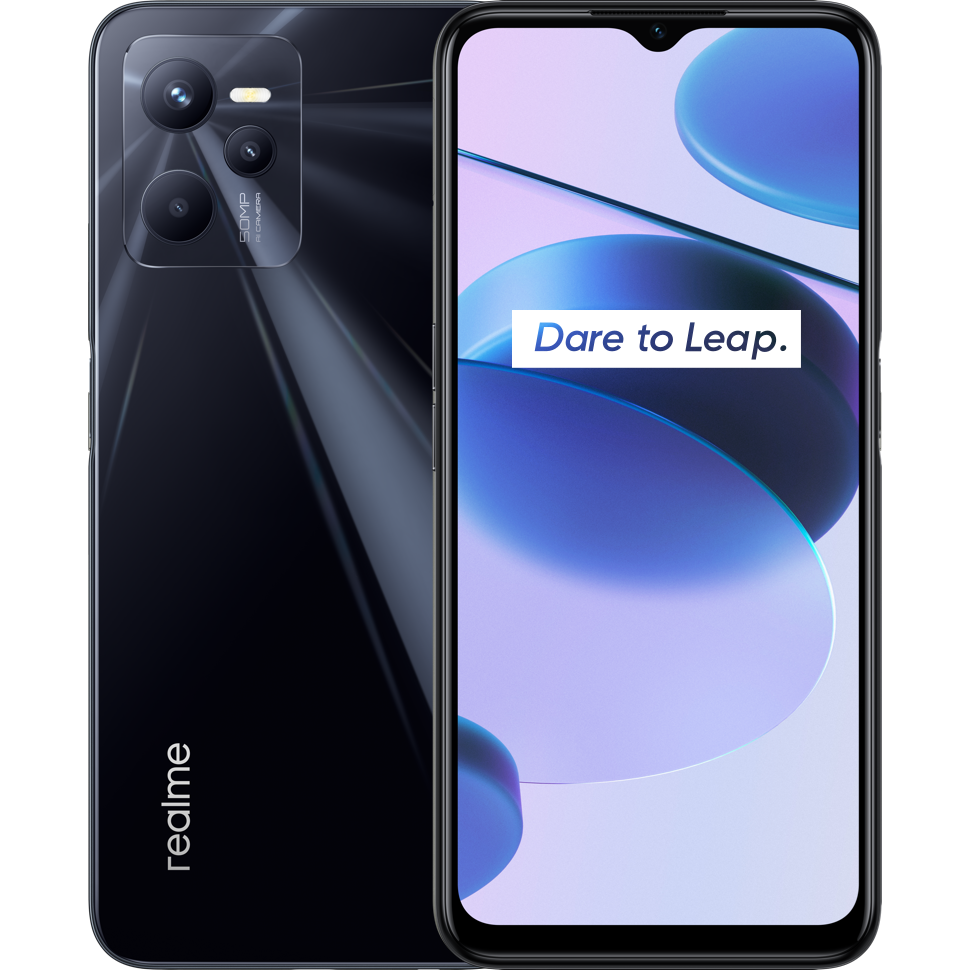 Realme C35 6.6&quot; 4G 64GB Smartphone - Glowing Black | 6042366 (7630000750780)